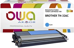 Toner OWA alternatief tbv Brother TN-326C blauw