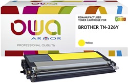 Toner OWA alternatief tbv Brother TN-326Y geel