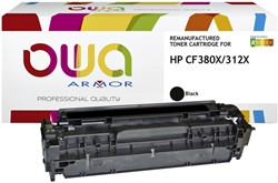 Tonercartridge OWA alternatief tbv HP CF380X zwart