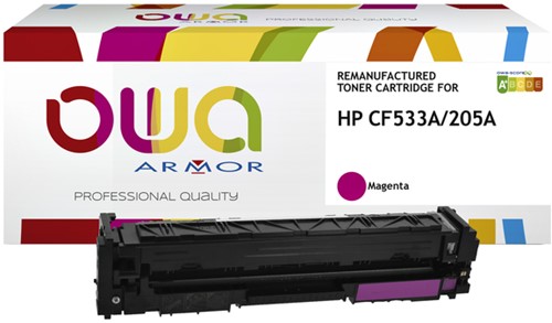 Tonercartridge OWA alternatief tbv HP CF533A rood