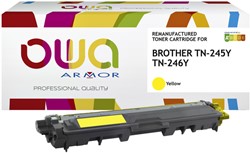 Toner OWA alternatief tbv Brother TN-245Y geel