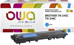 Toner OWA alternatief tbv Brother TN-245C blauw