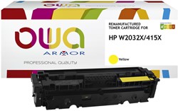 Tonercartridge OWA alternatief tbv HP W2032X geel