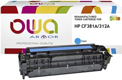 Tonercartridge OWA alternatief tbv HP CF381A blauw