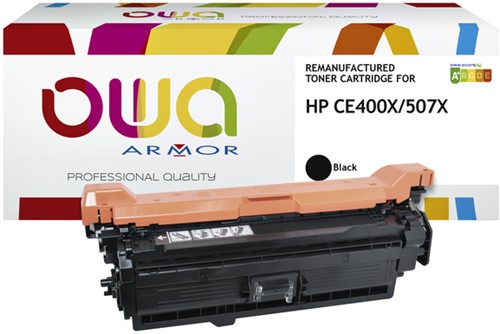 Tonercartridge OWA alternatief tbv HP CE400X zwart