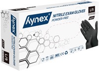 Handschoen Hynex L nitril zwart pak à 100 stuks