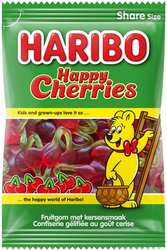 Snoep Haribo Kersen zak 250gr