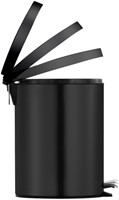 Afvalbak Vepa Bins pedaalemmer 5 liter zwart-2