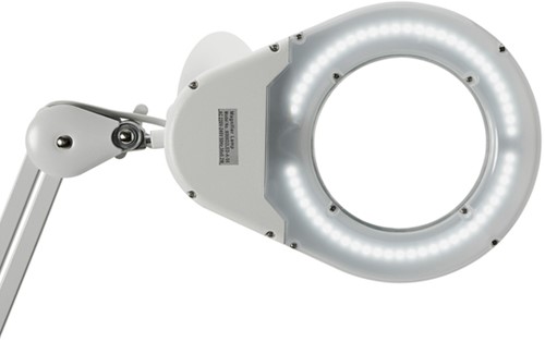 Loeplamp MAUL Viso LED met voet wit-2