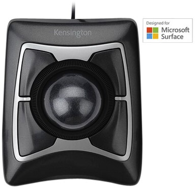 Muis Kensington Trackball Expert Bedraad zwart