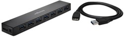 Hub Kensington USB 3.0 7-poorten met oplader