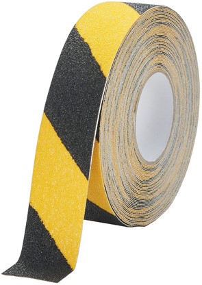 Antisliptape DURALINE GRIP+ 50mmx15m geel-zwart