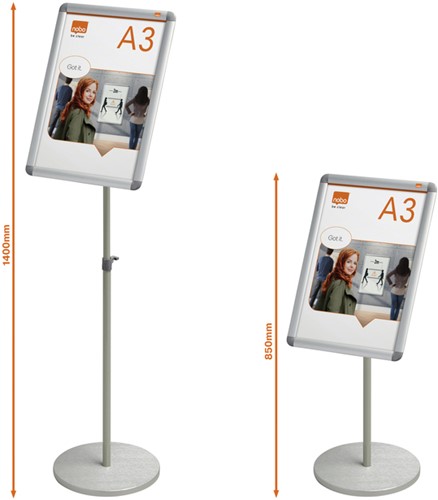 Infostandaard Nobo Premium Plus incl. A3 kliklijst-1