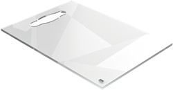 Notitiebord Nobo transparant acryl met handgreep A4