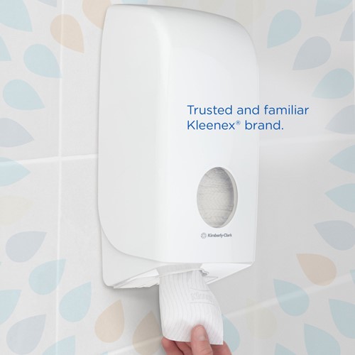Toiletpapier Kleenex gevouwen tissues 2 laags 36x200stuks wit 8408-3