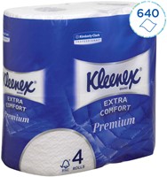 Toiletpapier Kleenex 4-laags 160vel wit 8484-3