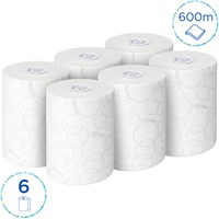 Handdoekrol Kleenex Ultra Slimroll 2-laags 100m wit 6781-2