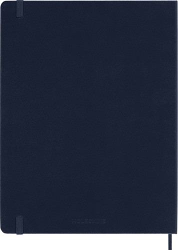 Notitieboek Moleskine XL 190x250mm blanco hard cover sapphire blue-3