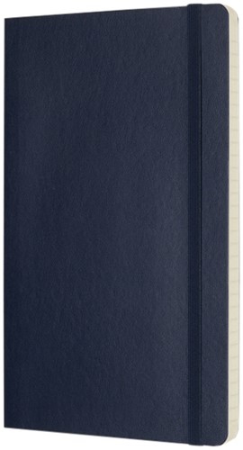 Notitieboek Moleskine large 130x210mm lijn soft cover sapphire blue-3