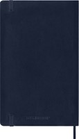 Notitieboek Moleskine large 130x210mm lijn soft cover sapphire blue-2