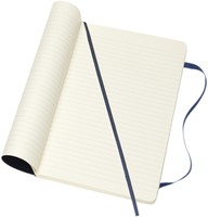 Notitieboek Moleskine large 130x210mm lijn soft cover sapphire blue-1