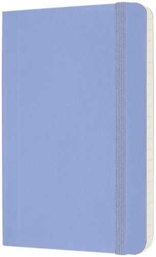 Notitieboek Moleskine pocket 90x140mm lijn soft cover hydrangea blue-3