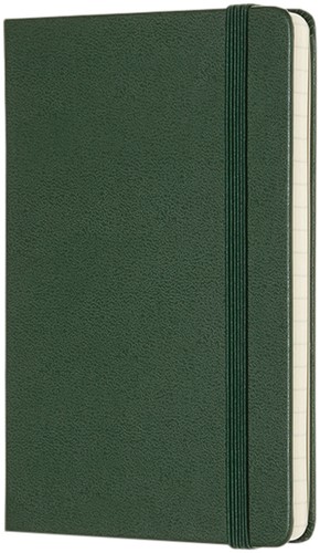 Notitieboek Moleskine pocket 90x140mm lijn hard cover myrtle green-3