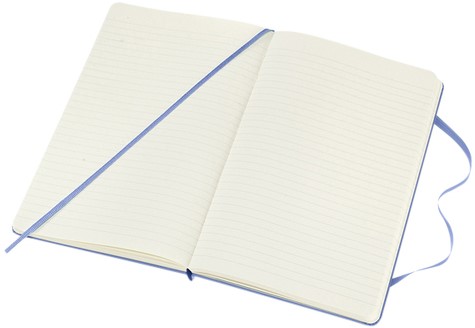 Notitieboek Moleskine large 130x210mm lijn hard cover hydrangea blue-1