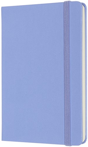 Notitieboek Moleskine pocket 90x140mm blanco hard cover hydrangea blue-3