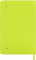 Notitieboek Moleskine pocket 90x140mm lijn soft cover lemon green-3