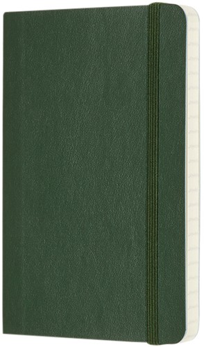 Notitieboek Moleskine pocket 90x140mm lijn soft cover myrtle green-3