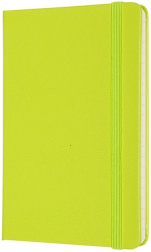 Notitieboek Moleskine pocket 90x140mm lijn hard cover lemon green-3