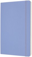 Notitieboek Moleskine large 130x210mm lijn soft cover hydrangea blue-3