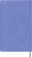 Notitieboek Moleskine large 130x210mm lijn soft cover hydrangea blue-2