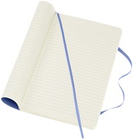 Notitieboek Moleskine large 130x210mm lijn soft cover hydrangea blue-1