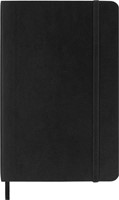 Notitieboek Moleskine pocket 90x140mm ruit 5x5mm soft cover zwart-3
