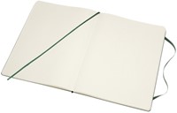 Notitieboek Moleskine XL 190x250mm blanco hard cover myrtle green-1