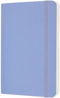 Notitieboek Moleskine pocket 90x140mm blanco soft cover hydrangea blue-3