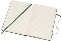 Notitieboek Moleskine pocket 90x140mm ruit 5x5mm hard cover myrtle green-1