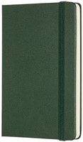 Notitieboek Moleskine pocket 90x140mm blanco hard cover myrtle green-2