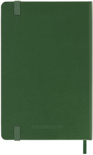 Notitieboek Moleskine pocket 90x140mm blanco hard cover myrtle green-3