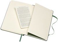 Notitieboek Moleskine pocket 90x140mm blanco hard cover myrtle green-2