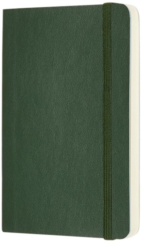 Notitieboek Moleskine pocket 90x140mm blanco soft cover myrtle green-3