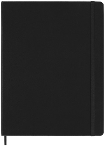 Notitieboek Moleskine XL 190x250mm blanco hard cover zwart-3
