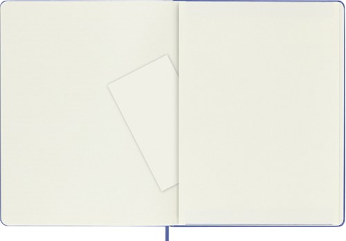 Notitieboek Moleskine XL 190x250mm blanco hard cover hydrangea blue-2