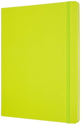 Notitieboek Moleskine XL 190x250mm lijn hard cover lemon green-3