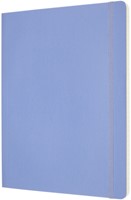 Notitieboek Moleskine XL 190x250mm lijn soft cover hydrangea blue-2