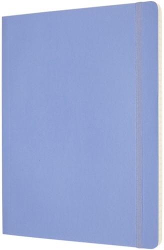 Notitieboek Moleskine XL 190x250mm lijn soft cover hydrangea blue-2