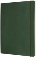 Notitieboek Moleskine XL 190x250mm blanco soft cover myrtle green-2
