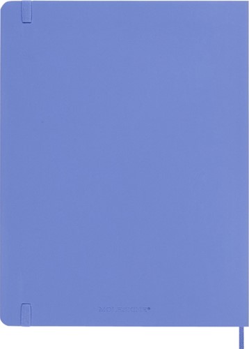 Notitieboek Moleskine XL 190x250mm blanco soft cover hydrangea blue-2